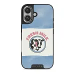 Milkshake - iPhone 16 Plus Case, Elite Dark (MagSafe) / Silver