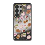 Caf&eacute; Haru - Samsung Galaxy S25 Ultra Case, Elite Mirror Dark (Magnetic) / Gold