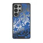 Nera - Samsung Galaxy S25 Ultra Case, Elite Mirror Dark (Magnetic) / Silver