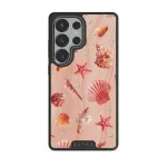 Seashells - Samsung Galaxy S25 Ultra Case, Elite Dark (Magnetic) / Gunmetal