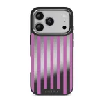 Serve It - iPhone 17 Pro Case, Elite Mirror Dark (MagSafe) / Silver