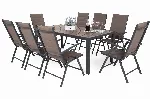 V&auml;lim&ouml;&ouml;bli komplekt Ibiza 185 cm Alumiinium, pruun