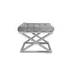 Hanah Home Capraz pouf, h&otilde;behall, 50 x 42 x 40
