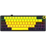 Klaviatuur Lorgar KBP70MW Mechanical Gaming Keyboard Pro, must/kollane LRG-KBP70MW-YL-US