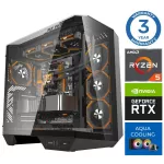 INTOP AQUA Ryzen 5 9600X 16GB DDR5 1TB SSD M.2 NVME+2TB RTX5070Ti 16GB no-OS