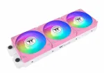 "120mm Thermaltake CT120 EX Reverse ARGB Sync PC Cooling Fan Pink 3 Pack"