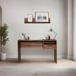 &Otilde;ppelaud, Hanah Home, CMS-510, p&auml;hkel, 120 x 75 x 60