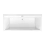 &bdquo;Villeroy & Boch Squaro Edge 12&ldquo; &ndash; vann 180x80x45 cm, &bdquo;Quaryl&ldquo;, valge UBQ180SQE2DV-01