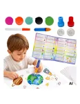 WOOPIE Magic Brush Creative Set for Drawing Stamps Kids 3+
