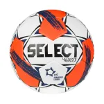 &bdquo;Select Ultimate European League Replic 1 v25 EHF&ldquo; k&auml;sipall, valge ja oranž, 13521 1