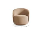 Swivel Armchair, "Savona", 1 Seat, 69x72.5x70.5 Made in Europe