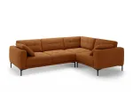 Right Velvet Sofa, "Lazio", 4 Seats, 282x194x86 Made in Europe