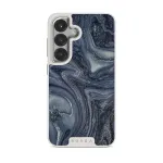 Navy Trench - Blue Samsung Galaxy S25 Plus Case, Elite Light (Magnetic) / Silver