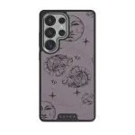 Capricorn - Samsung Galaxy S25 Ultra Case, Elite Dark (Magnetic) / Silver / Purple