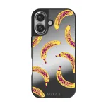 Banana - iPhone 16 Case, Elite Mirror Dark (MagSafe) / Silver