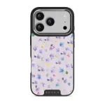 Wildflower - iPhone 17 Pro Case, Elite Dark (MagSafe) / Silver