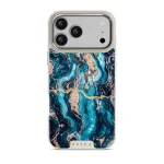 Mystic River - Blue Marble iPhone 17 Pro Max Case, Elite Light (MagSafe) / Silver