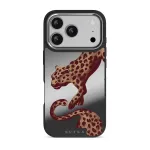 Instinct - iPhone 17 Pro Case, Elite Mirror Dark (MagSafe) / Silver