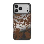 Rodeo - iPhone 17 Pro Max Case, Elite Mirror Dark (MagSafe) / Silver