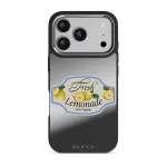 Frizzante - iPhone 17 Pro Case, Elite Mirror Dark (MagSafe) / Silver