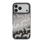 Buddy - iPhone 17 Pro Max Case, Elite Mirror Dark (MagSafe) / Silver