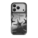 Midnight Ocean - iPhone 17 Pro Case, Elite Mirror Dark (MagSafe) / Silver