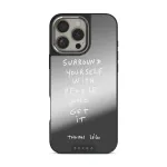 Get It - iPhone 16 Pro Max Case, Elite Mirror Dark (MagSafe) / Silver