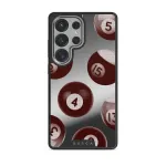 Cue - Samsung Galaxy S25 Ultra Case, Elite Mirror Dark (Magnetic) / Silver