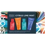 &bdquo;Baylis & Harding&ldquo; meestele m&otilde;eldud v&auml;rskendav reisikomplekt (tsitrus, laim, piparm&uuml;nt) &ndash; keha- ja juuksehoolduse kinkekomplekt (4 tk)