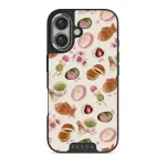 Caf&eacute; Haru - iPhone 16 Case, Elite Dark (MagSafe) / Silver