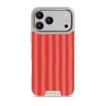Pomegranate - iPhone 17 Pro Max Case, Elite Light (MagSafe) / Silver