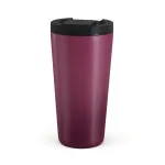 Dark Cherry - Travel Mug, 500 ml / Flap
