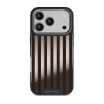 Dark Roast - iPhone 17 Pro Case, Elite Mirror Dark (MagSafe) / Silver
