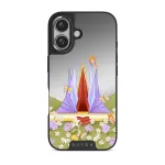 Sunrise - iPhone 16 Case, Elite Mirror Dark (MagSafe) / Gunmetal