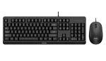 Philipsi 2000 seeria SPT6207BL/00 klaviatuur Hiir kaasas USB QWERTY inglise keel must