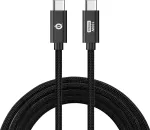 "CONCEPTRONIC USB-C 3.2-C kaabel, 100 W/QC, 10 Gbps, 2,00 m, must"