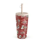 Merry Kitty - Travel Mug, 500 ml / Straw