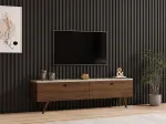 TV-alus, Hanah Home, p&auml;hklipuust travertiin, 140 x 40 x 25