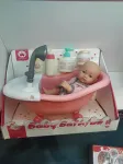 Doll with bathtub + accessories