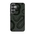 Poison - Samsung Galaxy S25 Case, Elite Dark (Magnetic) / Silver