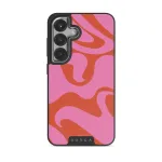 Ride The Wave - Samsung Galaxy S25 Case, Elite Dark (Magnetic) / Silver