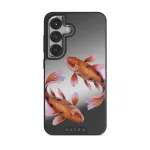Zen - Samsung Galaxy S25 Case, Elite Mirror Dark (Magnetic) / Silver