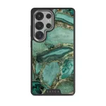 Ubud Jungle - Turquoise Samsung Galaxy S25 Ultra Case, Elite Dark (Magnetic) / Silver