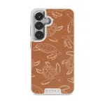 Earth Shell - Samsung Galaxy S25 Case, Elite Light (Magnetic) / Silver