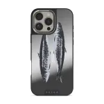 Sardinhas - iPhone 16 Pro Max Case, Elite Mirror Dark (MagSafe) / Silver