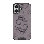 Scorpio - iPhone 17 Case, Elite Dark (MagSafe) / Silver / Purple