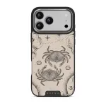 Cancer - iPhone 17 Pro Max Case, Elite Dark (MagSafe) / Silver / Nude