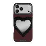 Temptation - iPhone 17 Pro Max Case, Elite Mirror Dark (MagSafe) / Silver
