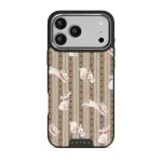 Late Again - iPhone 17 Pro Max Case, Elite Dark (MagSafe) / Silver