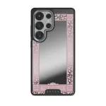 The Magician - Samsung Galaxy S25 Ultra Case, Elite Mirror Dark (Magnetic) / Silver